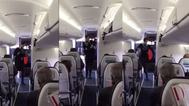 Das ist die coolste Stewardess der Welt!