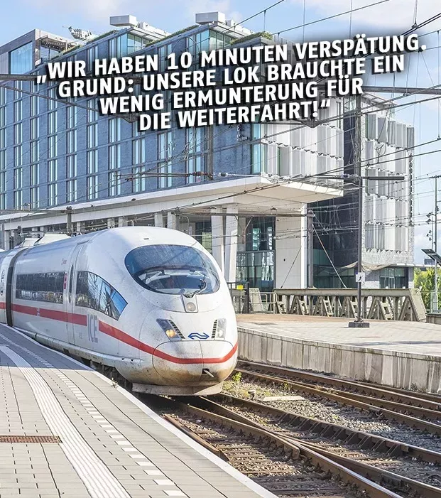 Bahn-Fails: Mit diesen Durchsagen bringt der Schaffner alle Fahrgäste zum Lachen