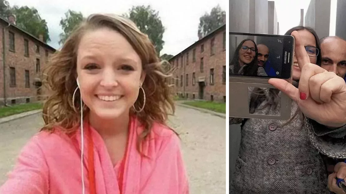 Selfies am Berliner Holocaust-Mahnmal: Fotomontagen sorgen für Diskussionen
