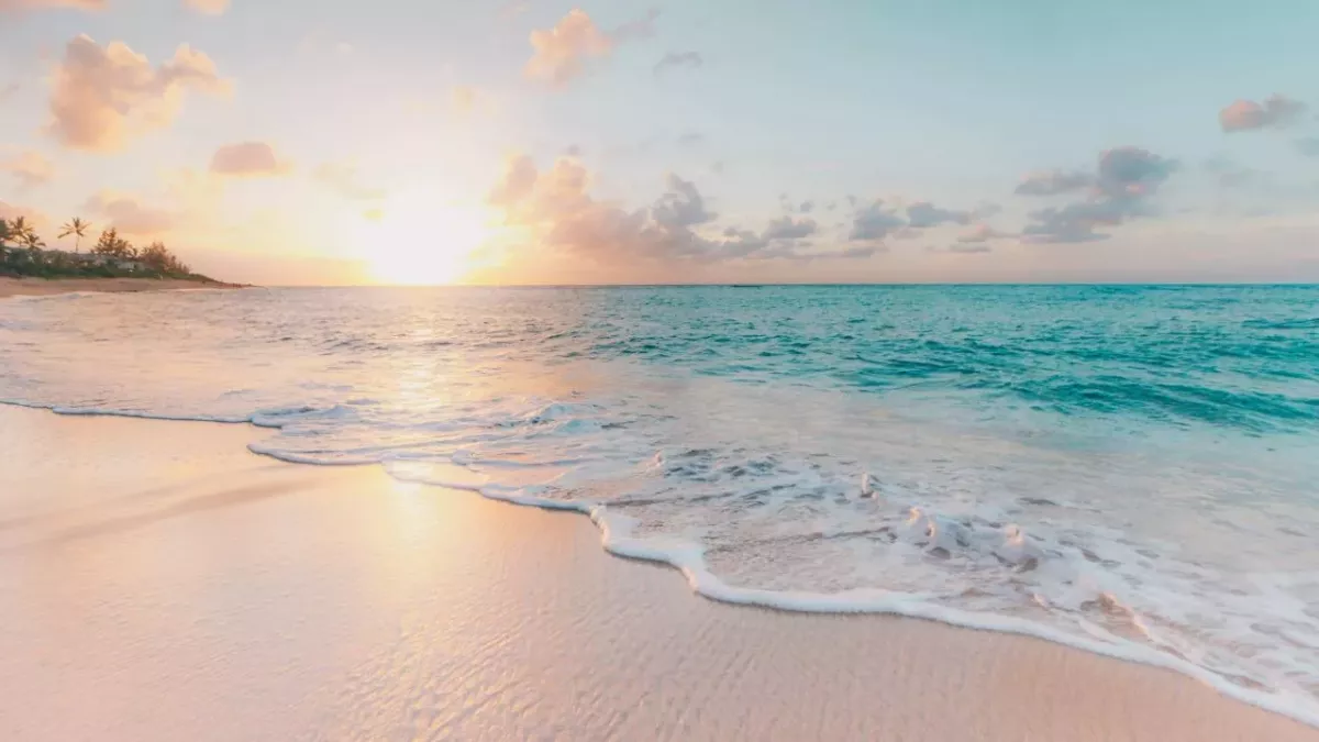 Am Strand fühlt man sich gleich ein bisschen freier
