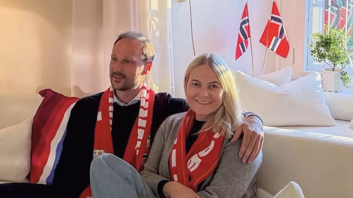 Kronprinzessin feiert Norwegensieg - Erste Fotos von Mette-Marit nach Lungen-OP