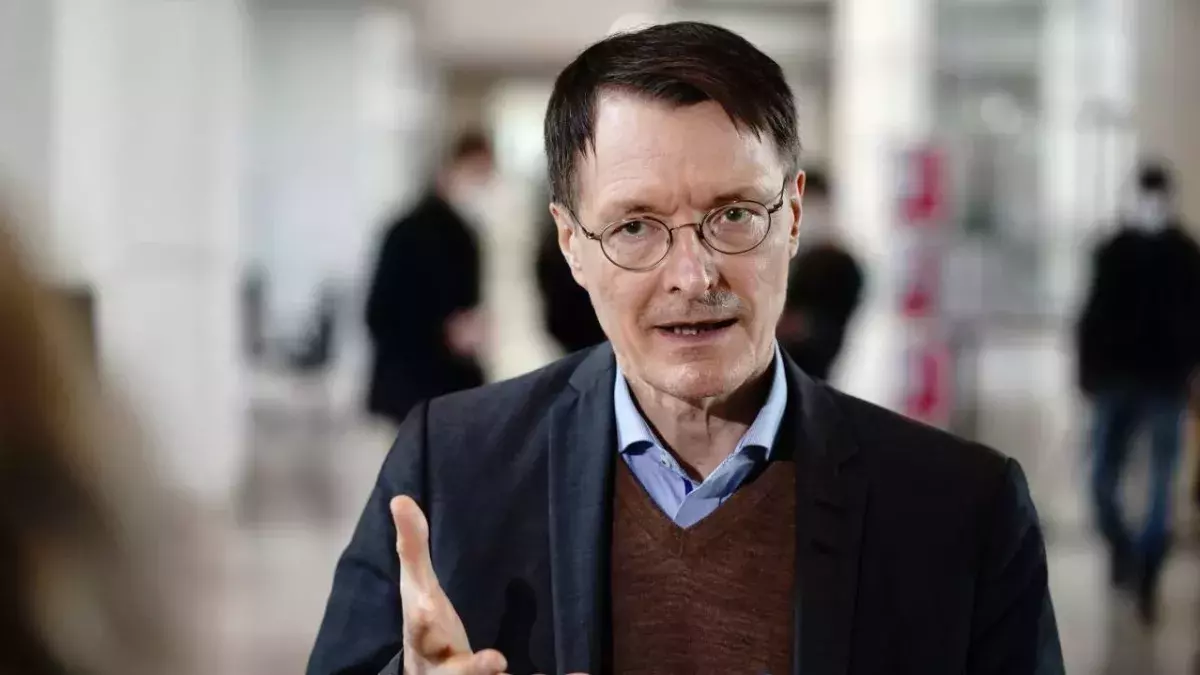 Karl Lauterbach schätzt die Lage ziemlich positiv ein