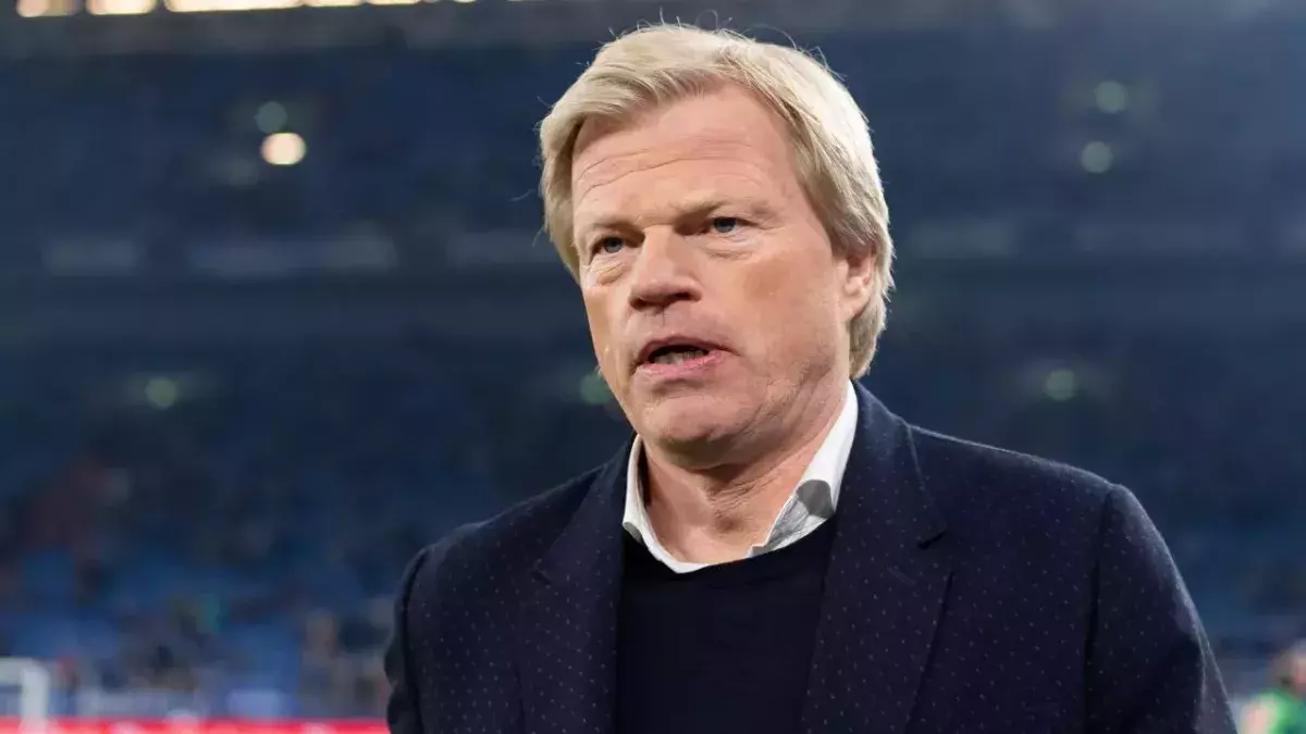Oliver Kahn in der Veltins-Arena in Gelsenkirchen