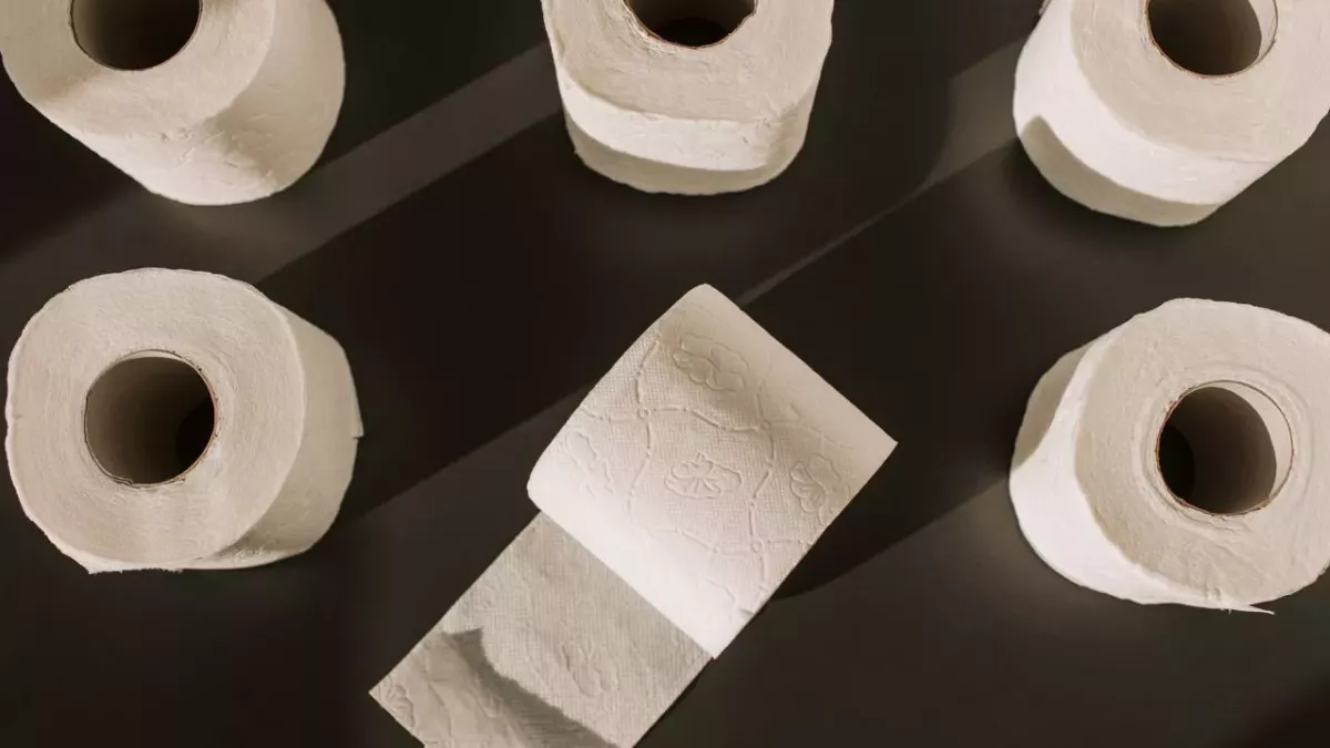 Life-Hack, TikTok-Trend, Klopapier, Kühlschrank