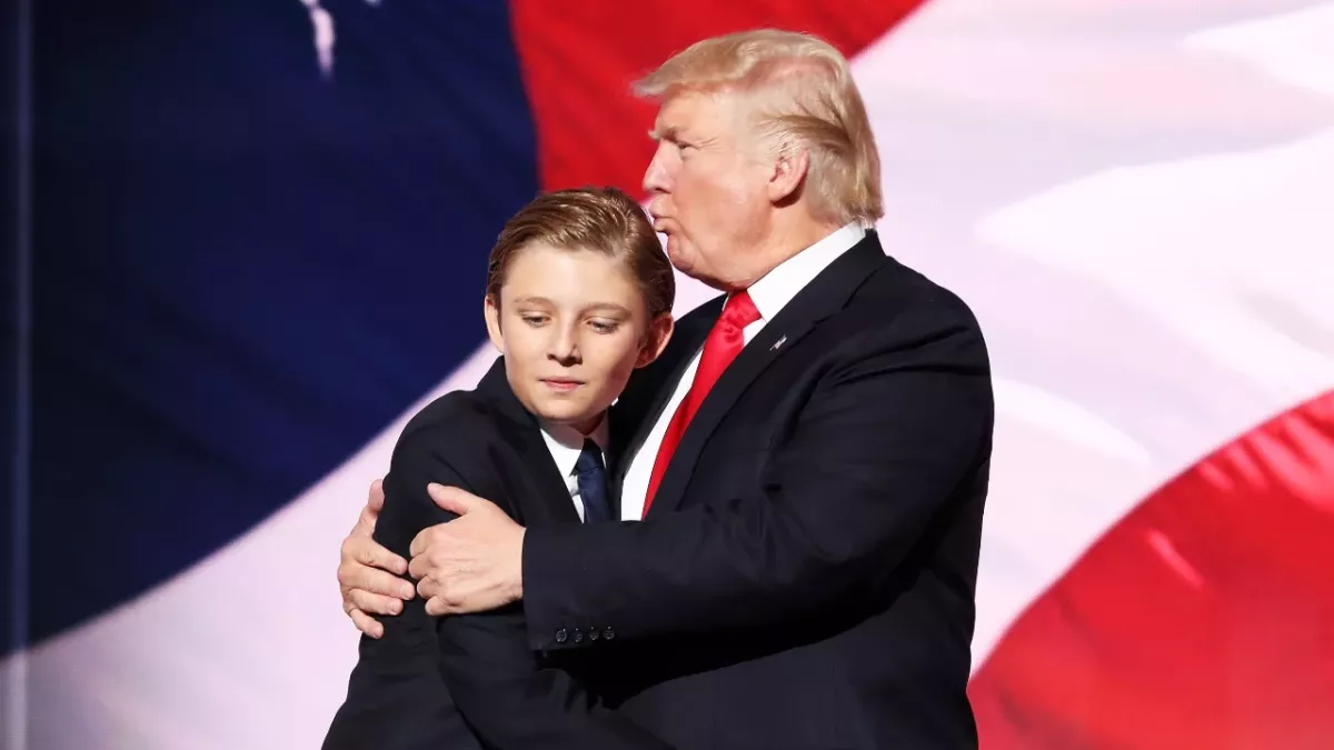 Barron Trump: Letzte Überbleibsel des Teenagers aus Weißem Haus entfernt