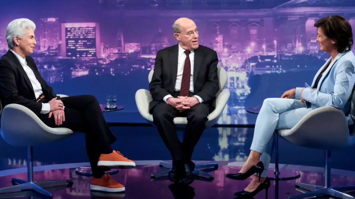 Maischberger, Strack-Zimmermann, Gysi, Traumtänzer, FDP-lerin beleidigt Linken-Politiker in TV-Show, Ukraine
