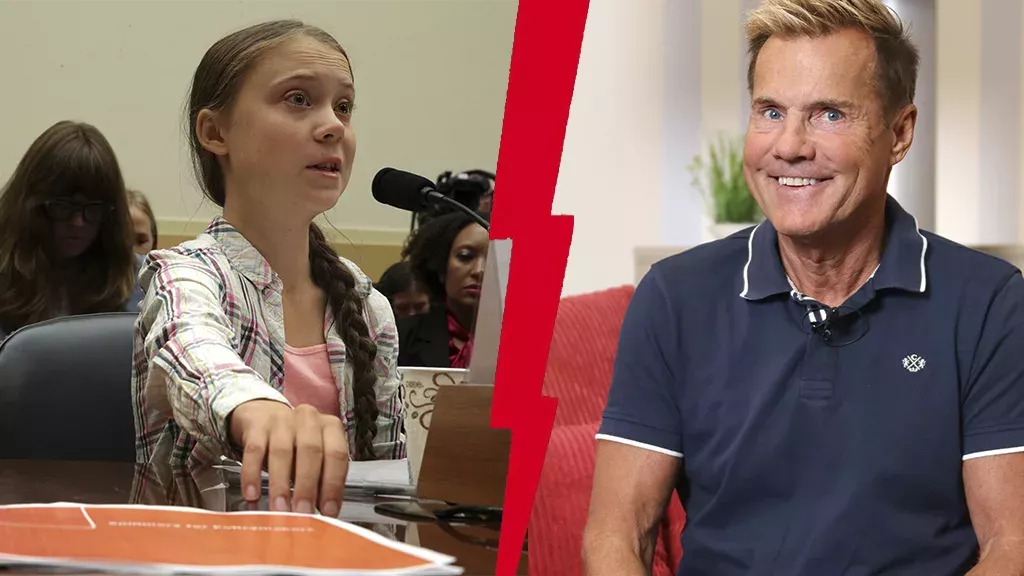 Dieter Bohlen und Greta Thunberg