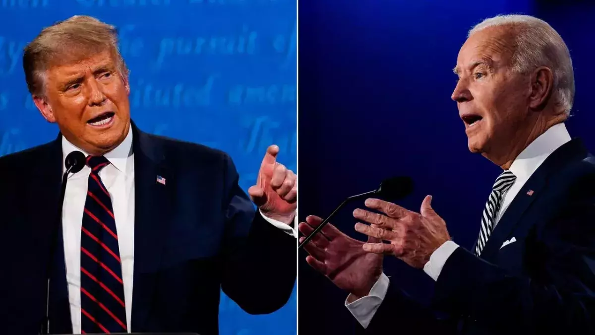 Donald Trump und Joe Biden