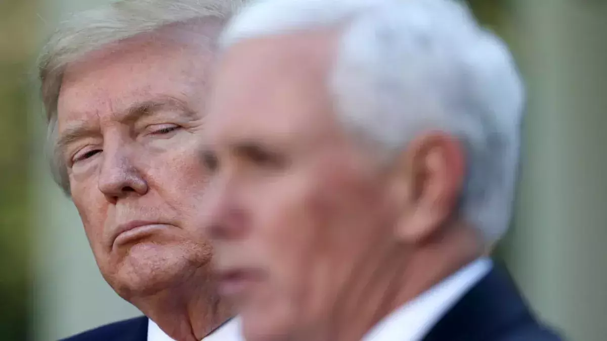 Donald Trump und Mike Pence