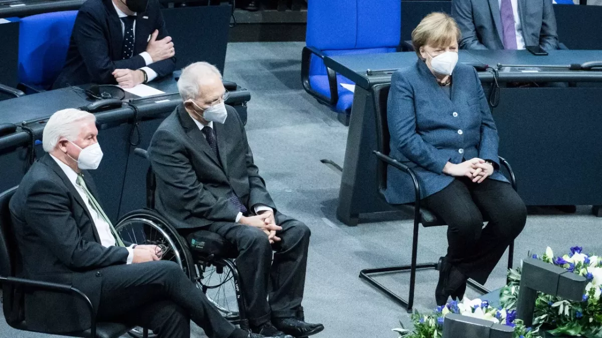 Merkel bei der Corona-Krise
