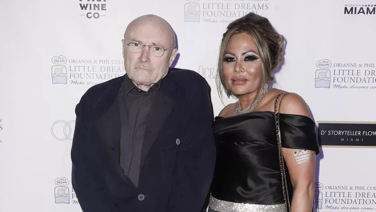 Phil Collins mit seiner Ex-Frau