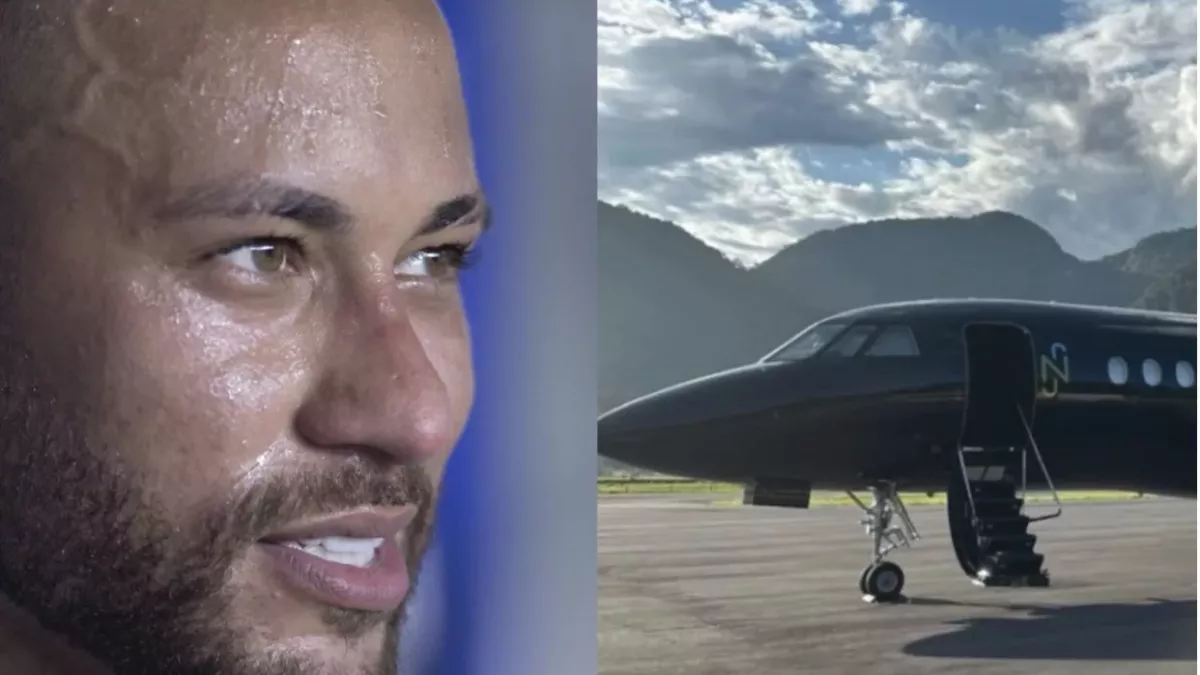 „Logo, Initialen…“: Neymars 40-Millionen-Jet hebt ab im neuen Look