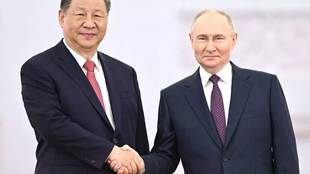 Xi Jinping and Vladimir Putin