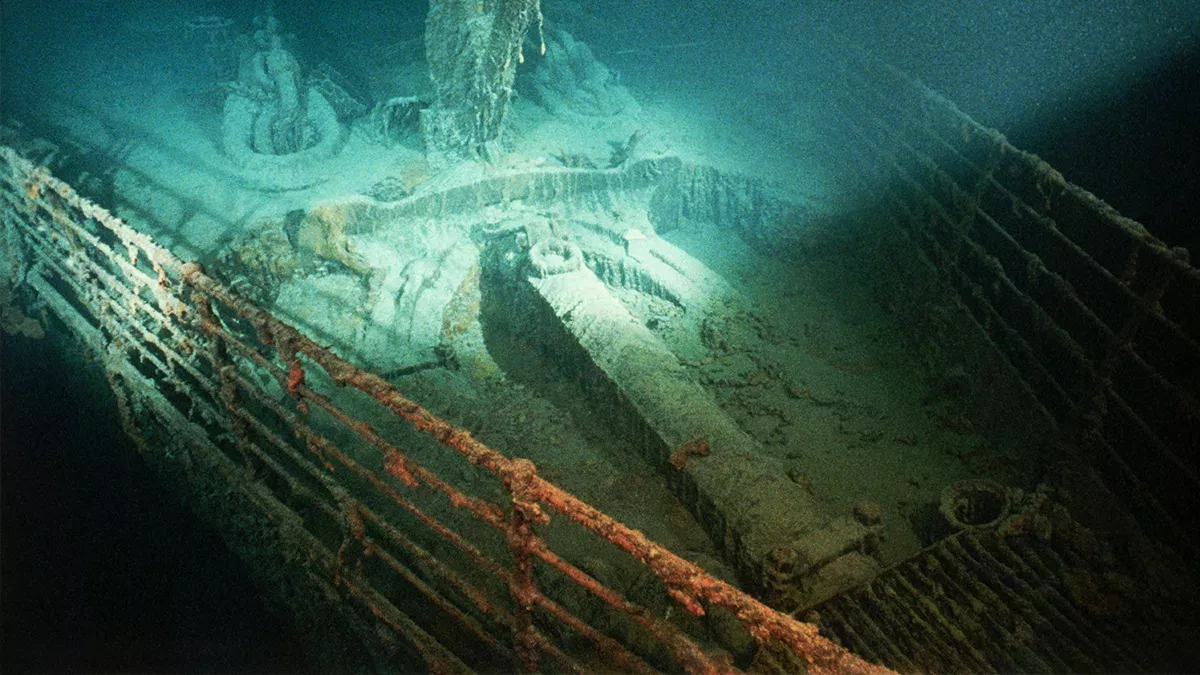 Das Wrack der Titanic