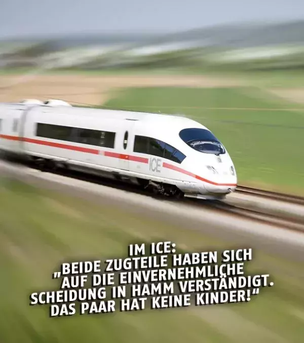 Bahnansagen: An Kreativität mangelt es nicht...