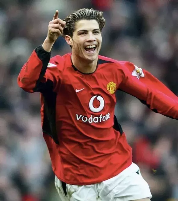 Christiano Ronaldo - in seiner früheren und natürlichen Version