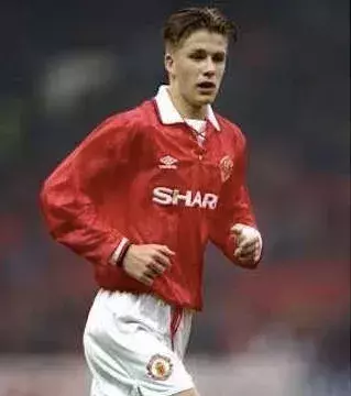 David Beckham als Jungstar