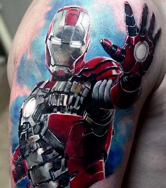 Der Ironman sieht einfach echt aus