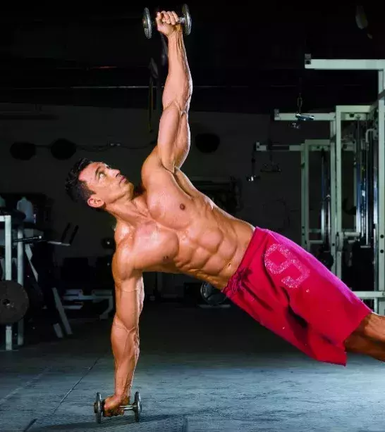 T-pushup, trainiert den ganzen Körper