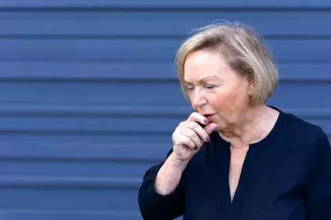 Trockener Husten als Grippe-Symptom