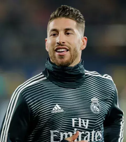 Und Sergio Ramos heute im Trikot von Real Madrid (Foto: Getty Images)