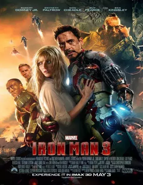 18. Platz: Iron Man 3 (2013)