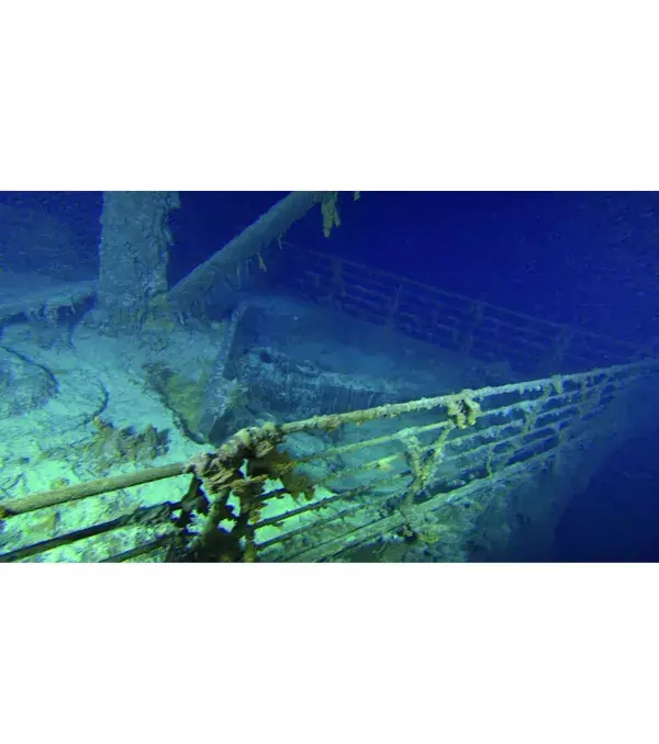 Die Titanic lag somit 73 Jahre lang unentdeckt im Meer